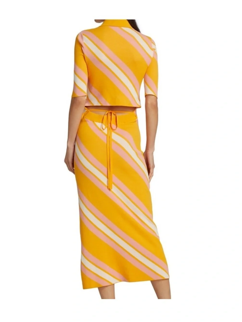 Derek Lam 10 Crosby Aurelia Cut Out Knit Dress - Picture 2 of 7